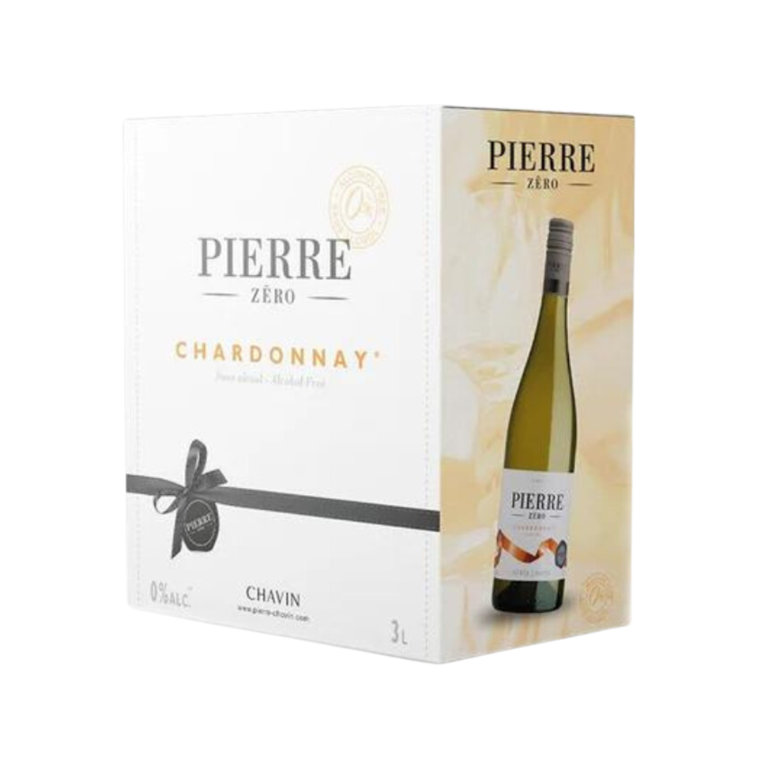 Pierrer Zero Pierre Zero Non-Alcoholic Chardonnay Bag-in-Box 3 Liter - Upside Drinks ...