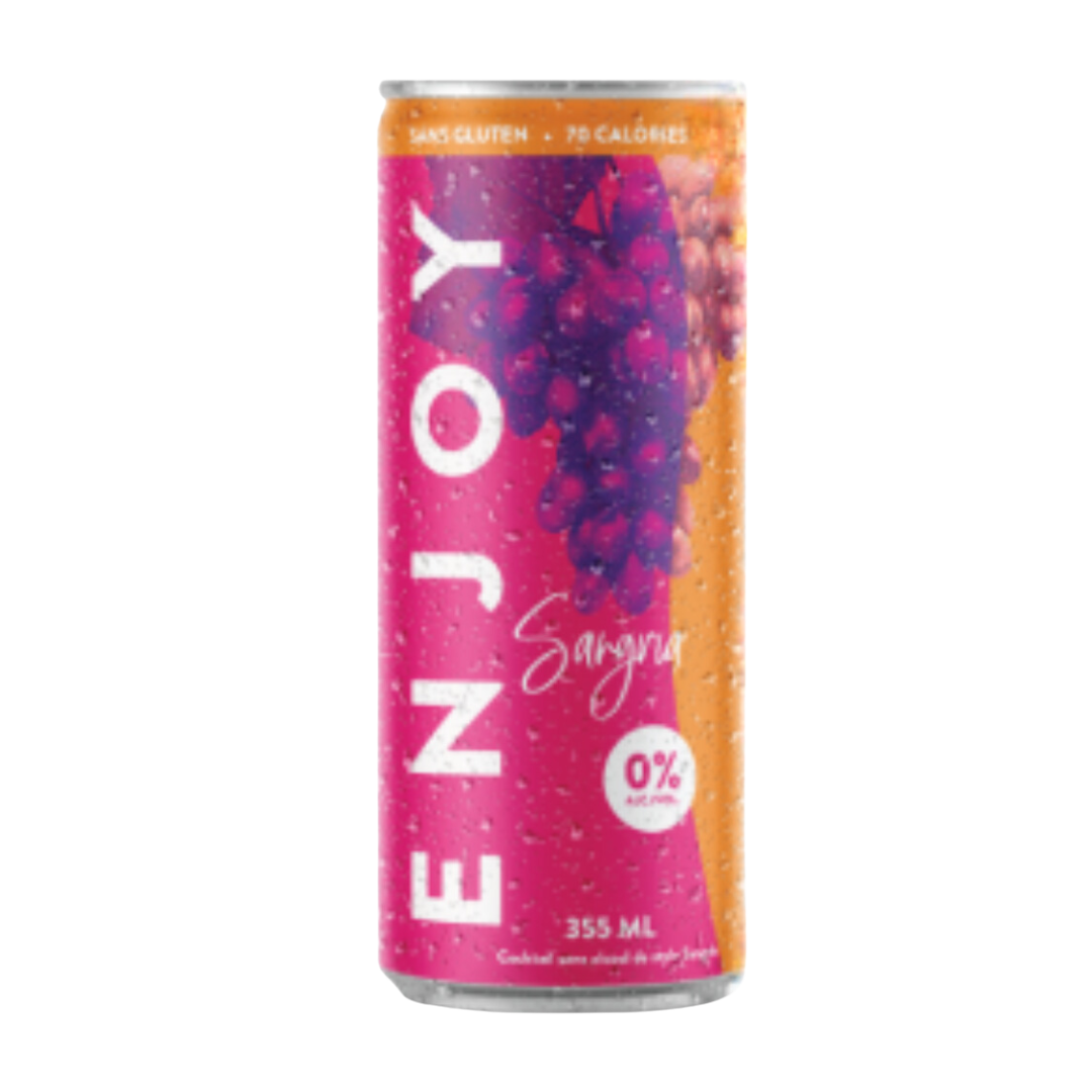 ENJOY - Sangria Rouge 0% (Paquet de 4)