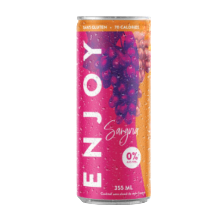 ENJOY - Sangria Rouge 0% (Paquet de 4)