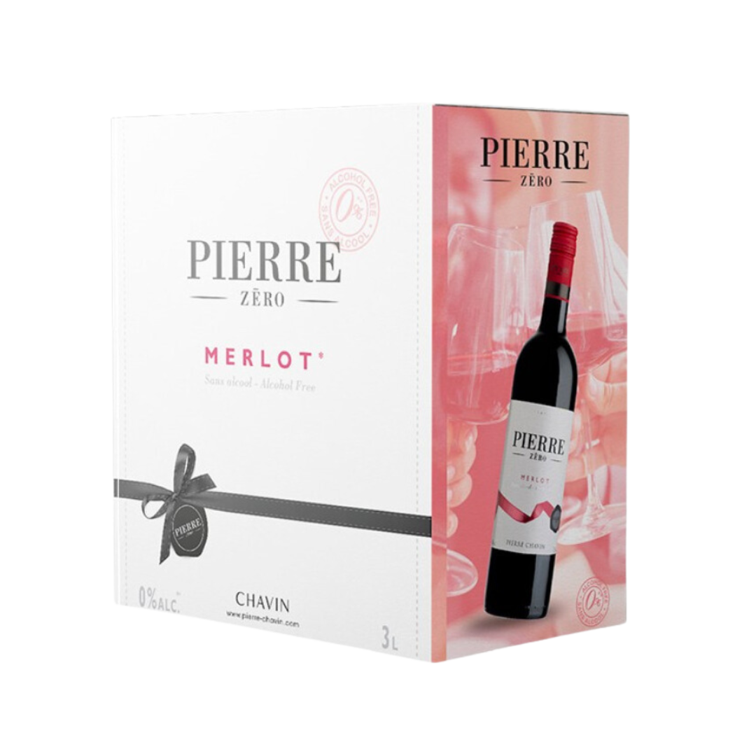 Pierre Zero Merlot - Bag-in-Box 3 Liter