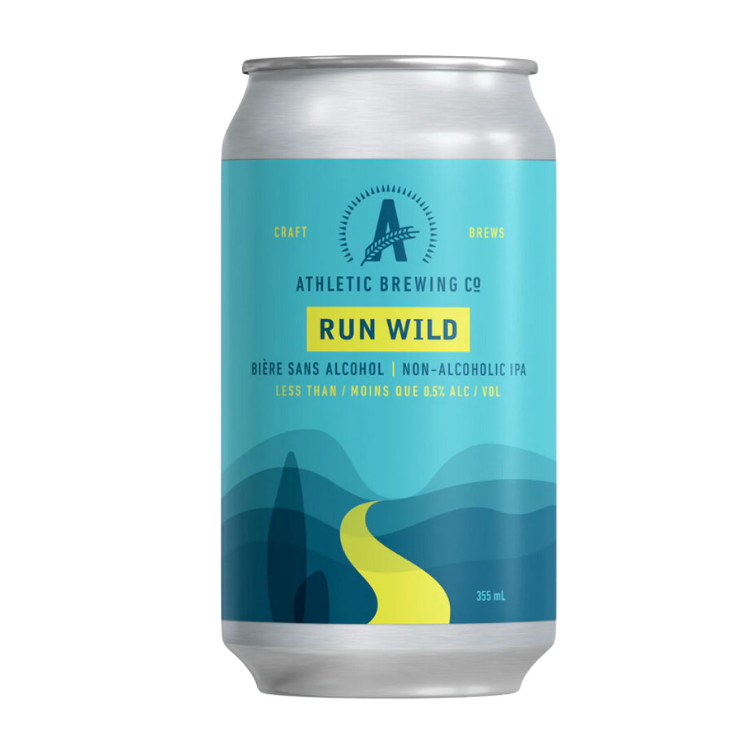 Athletic Brewing - Run Wild - IPA - UpsideDrinks