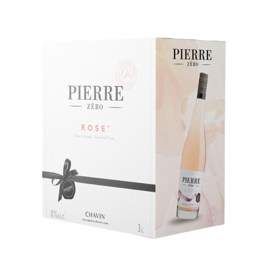 Pierrer Zero Pierre Zero Non-Alcoholic Rosé Bag-in-Box 3 Liter - Upside Drinks ...