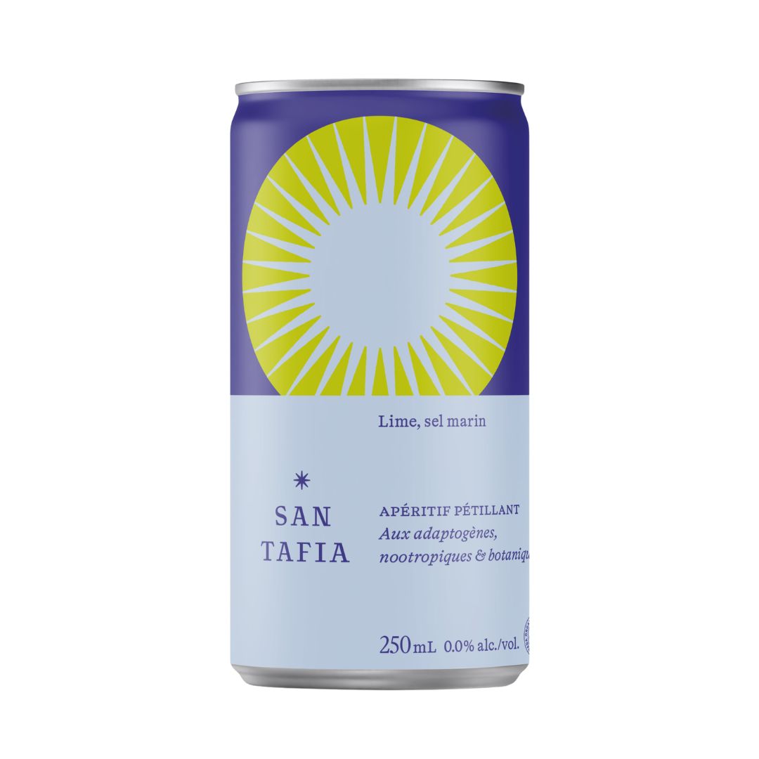 San Tafia - Lime & Sea Salt (adaptogens, nootropics and botanicals)