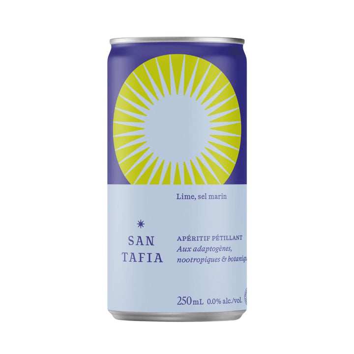 San Tafia - Lime & Sea Salt (adaptogens, nootropics and botanicals)