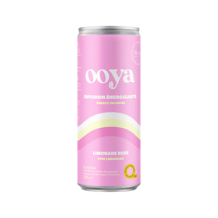 OOYA - Pink Lemonade - Natural Energy Drink *Limited Edition*