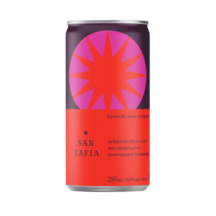 San Tafia - Pomegranate, Rose & Cardamom (adaptogens, nootropics and botanicals)