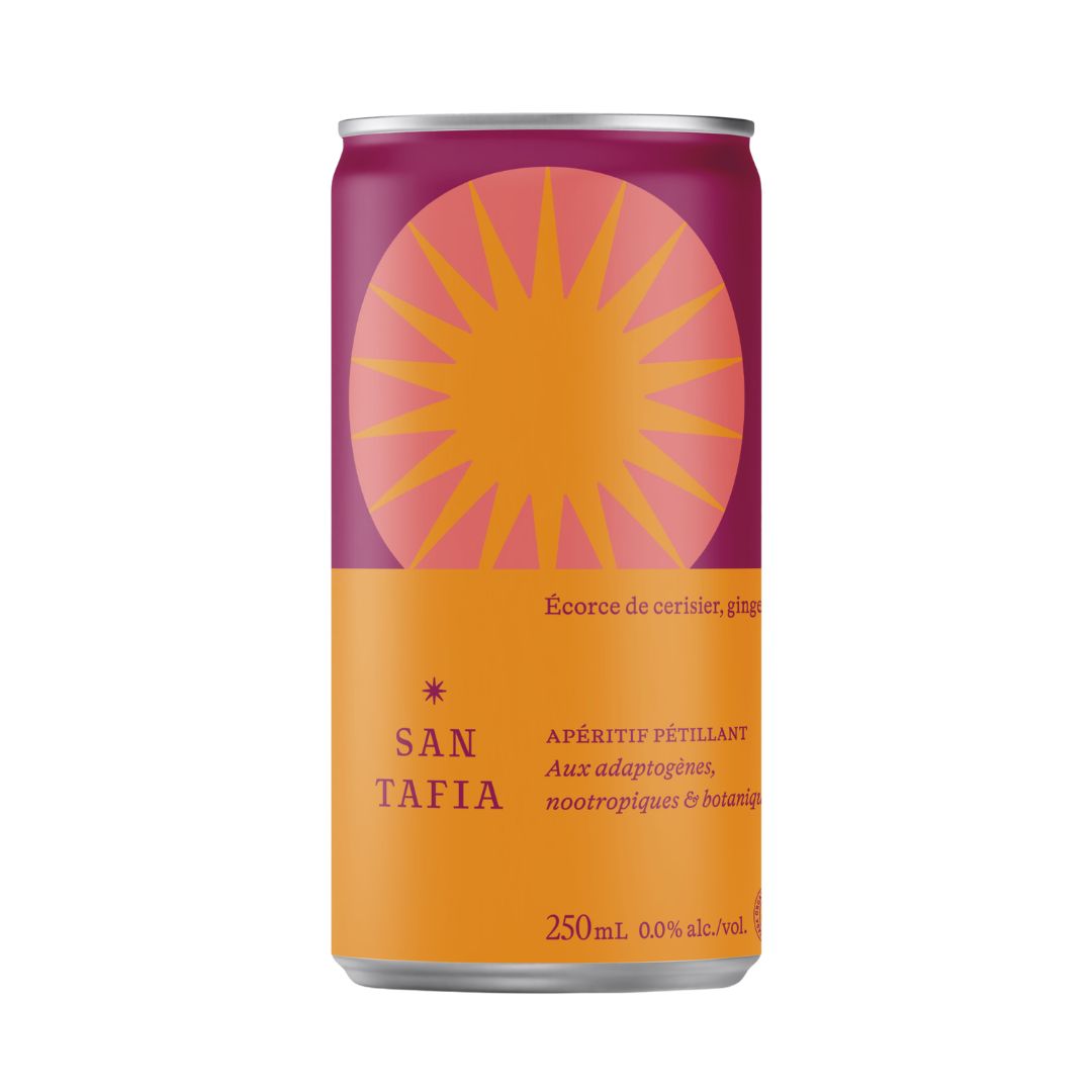 San Tafia - Cherry Bark & Ginger (adaptogènes, nootropiques, botaniques)