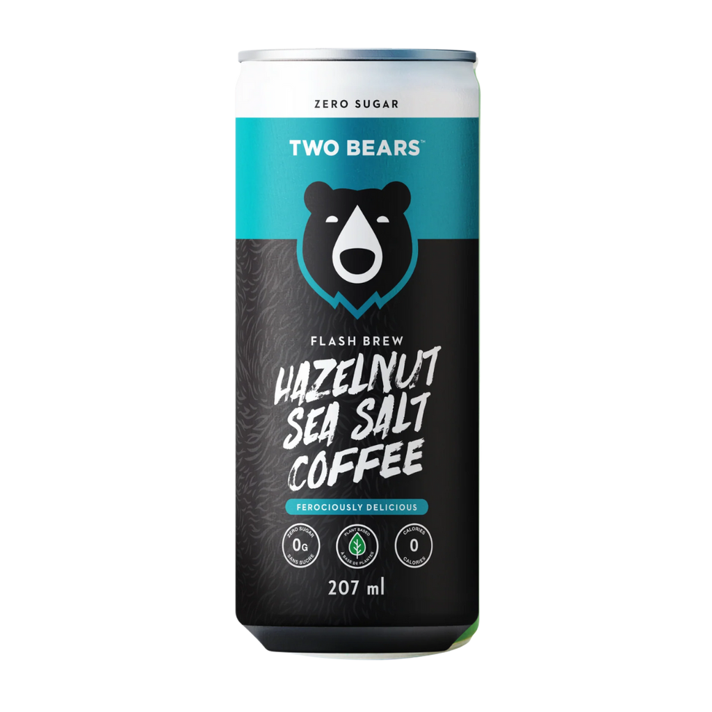 Two Bears Natural Hazelnut Sea Salt Flash Brew Coffee - Upside