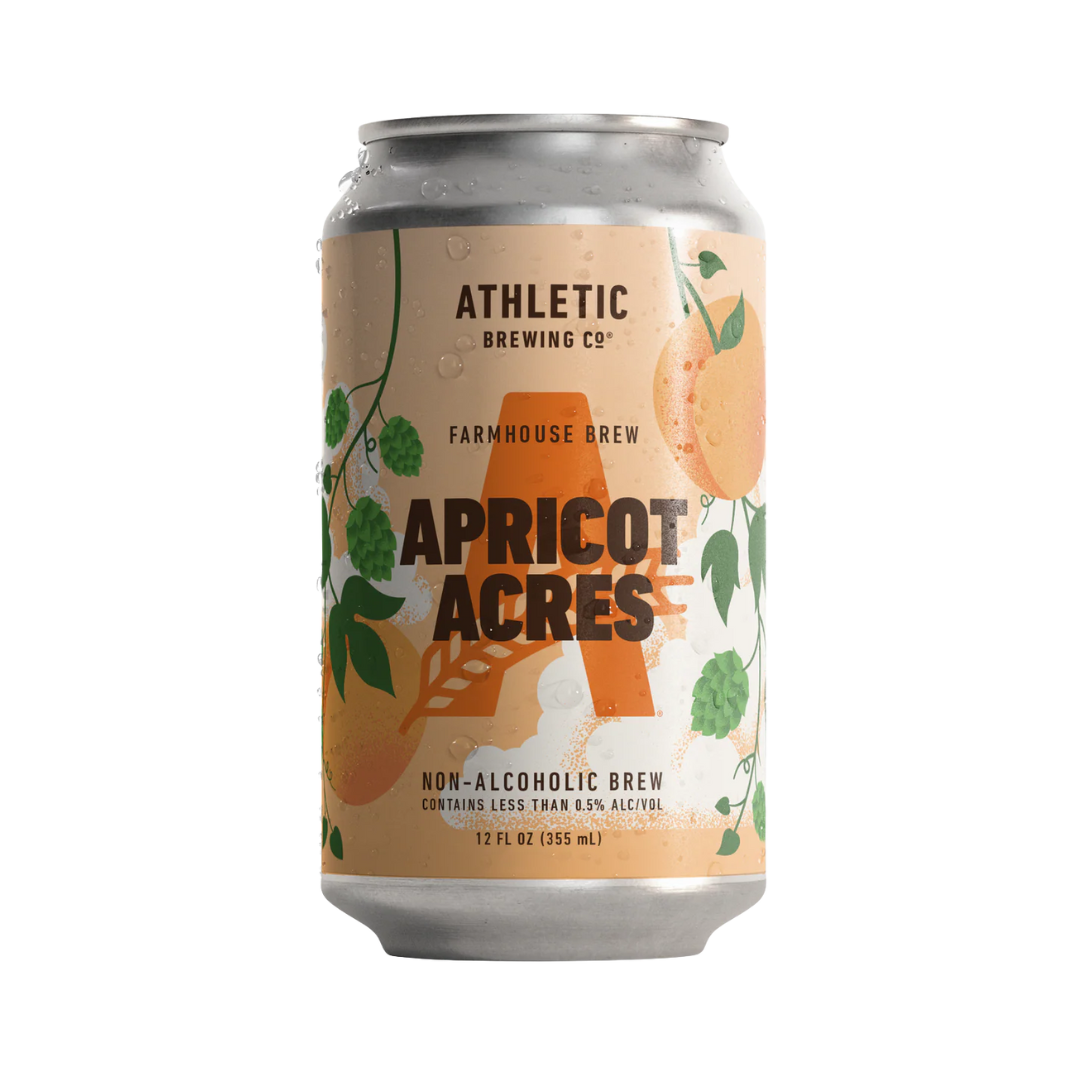 Athletic Brewing - Apricot Acres - Bière de blé *Édition limitée*