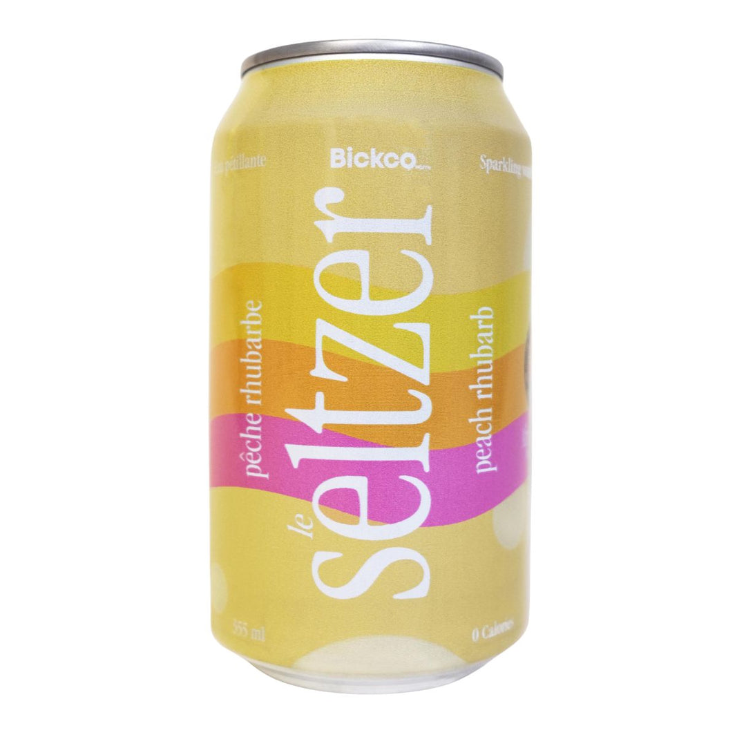 Le Seltzer - Pêche Rhubarbe