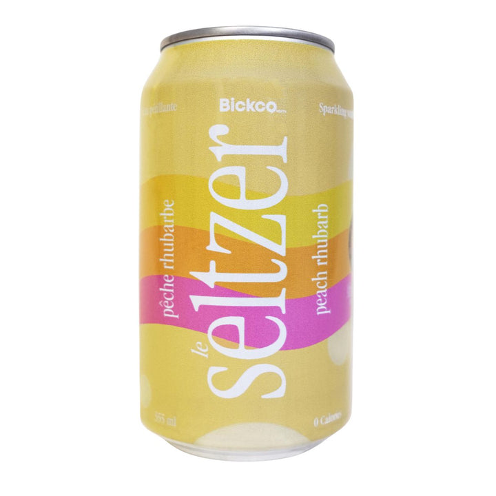 Le Seltzer - Pêche Rhubarbe