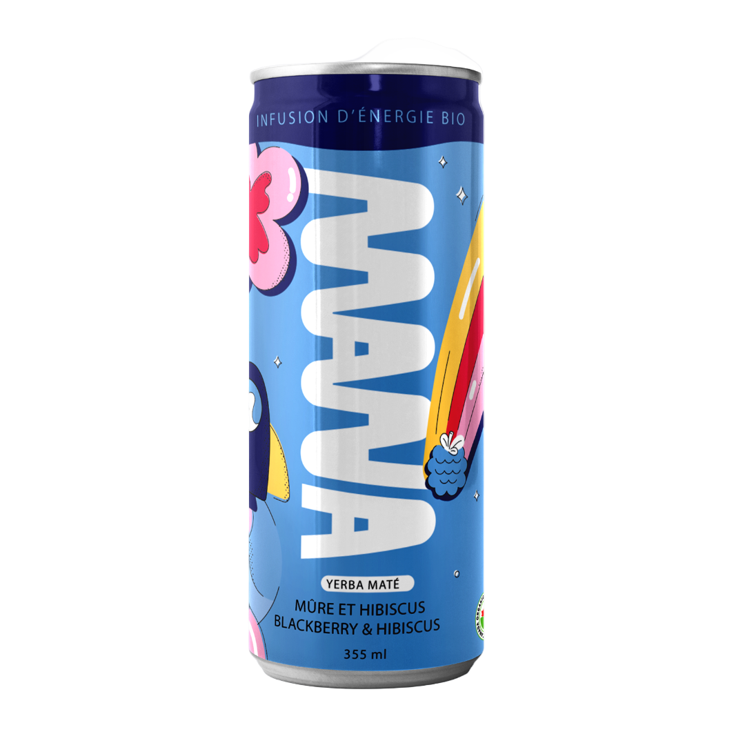 MANA Yerba Maté - Mûre & Hibiscus
