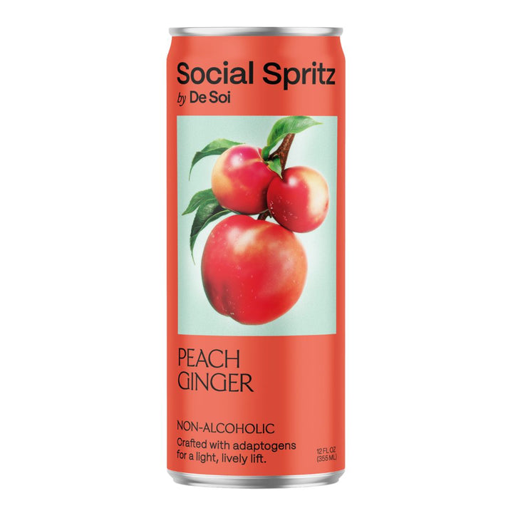 De Soi – Social Spritz Pêche et gingembre sans alcool