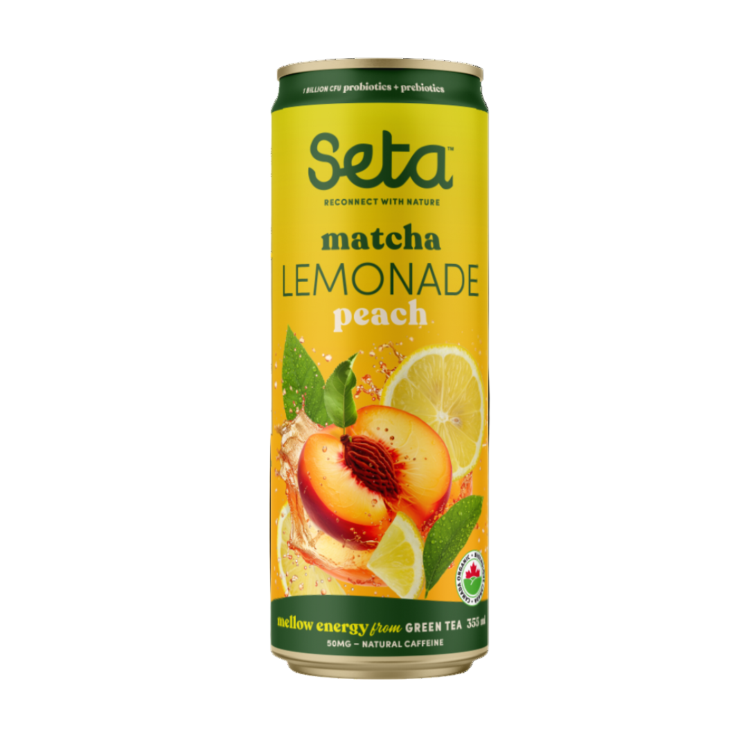 Natural Tea | Seta Matcha Lemonade Peach – Upside Drinks