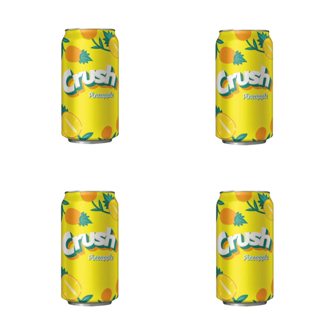 CRUSH - Ananas -  (Paquet de 4)