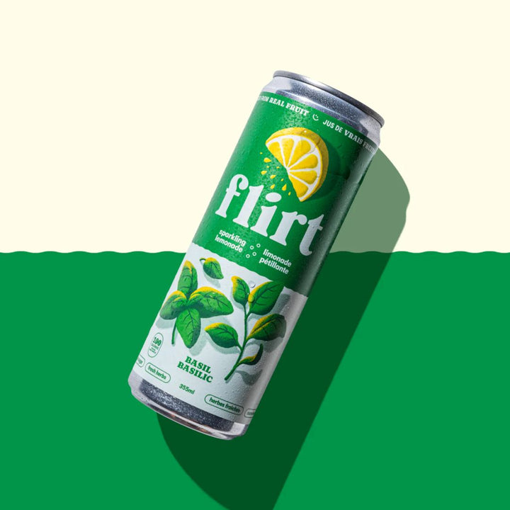 Flirt - Limonade Pétillante au Basilic