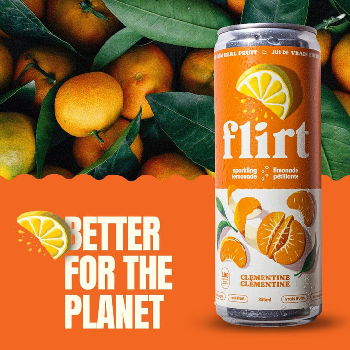 Flirt - Limonade Pétillante à la Clémentine
