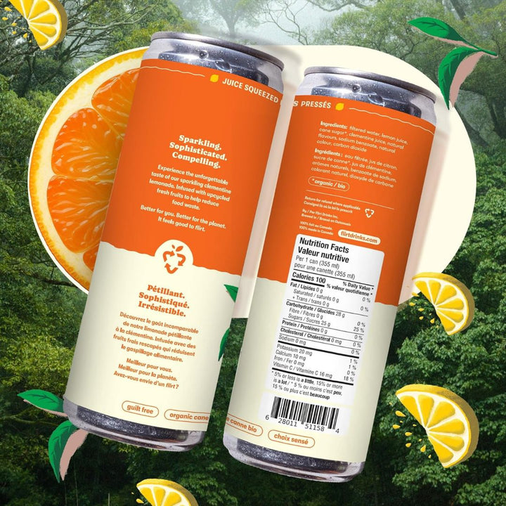 Flirt - Limonade Pétillante à la Clémentine