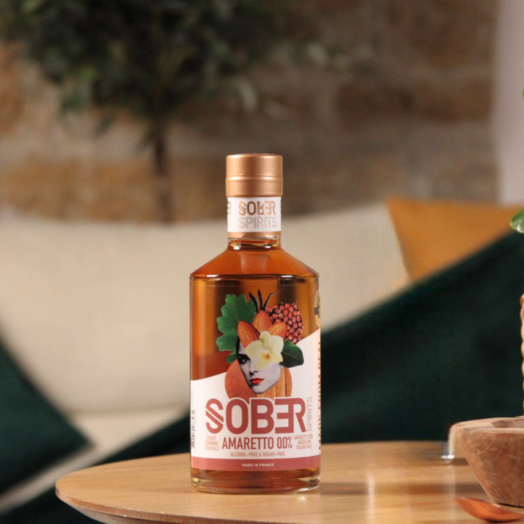 Sober Spirits Non-Alcoholic Amaretto - Upside Drinks - Free