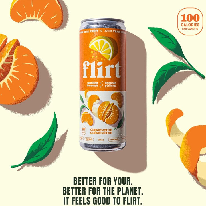 Flirt - Limonade Pétillante à la Clémentine