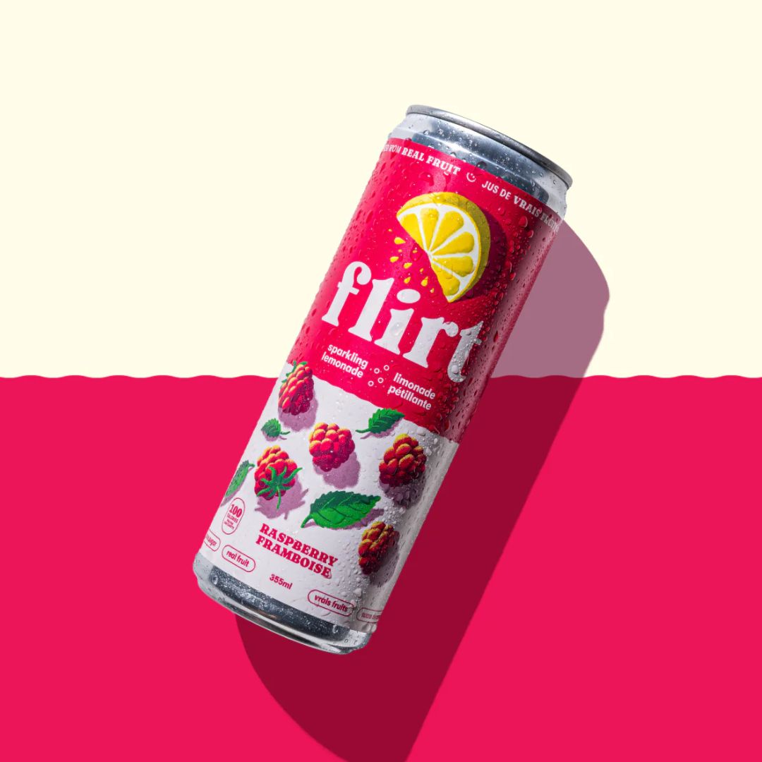 Flirt - Limonade pétillante à la framboise
