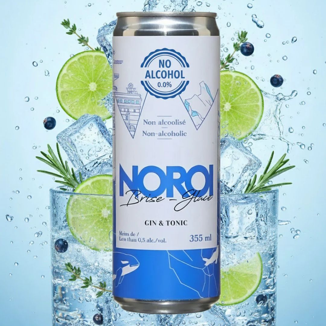 NOROI Non-Alcoholic Brise Glace Gin & Tonic - Upside Drinks - Free