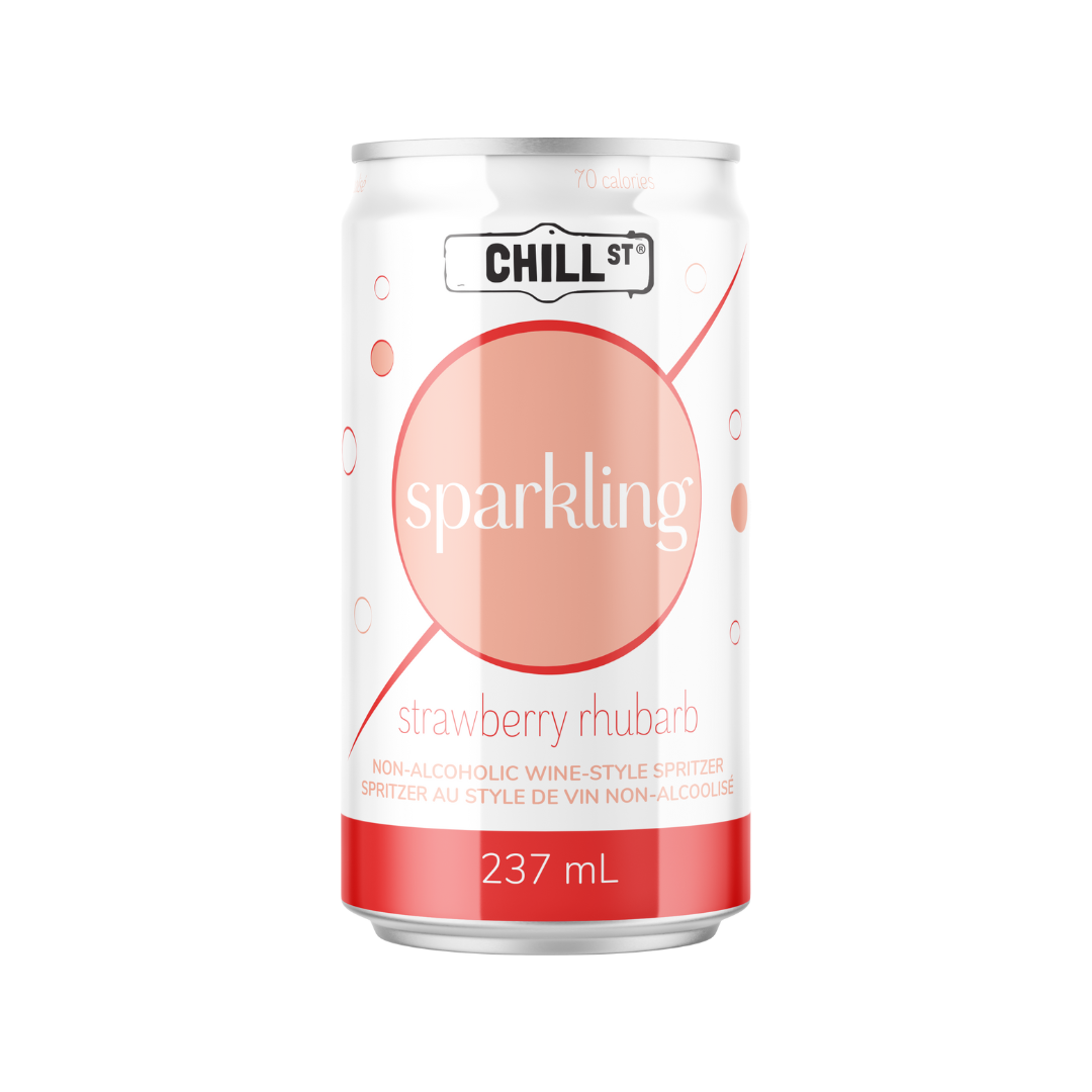 Chill Street - Strawberry Rhubarb - Wine-style Spritzer