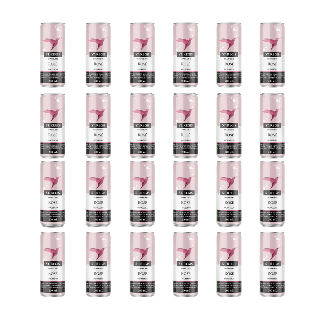 St. Regis - Rosé Pétillant Déalcoolisé (200mL)