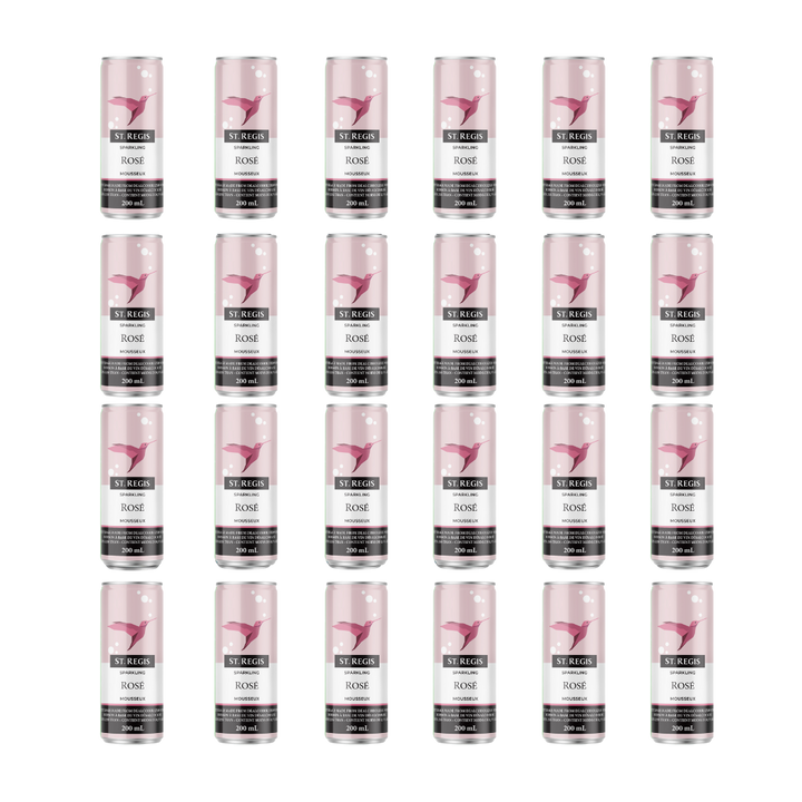 St. Regis - Rosé Pétillant Déalcoolisé (200mL)