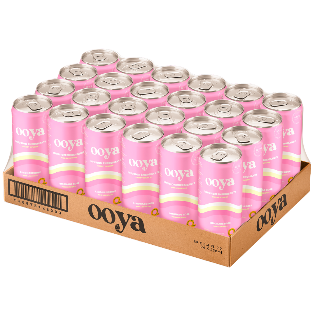 OOYA - Pink Lemonade - Natural Energy Drink *Limited Edition*