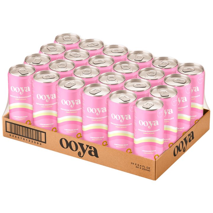 OOYA - Pink Lemonade - Natural Energy Drink *Limited Edition*