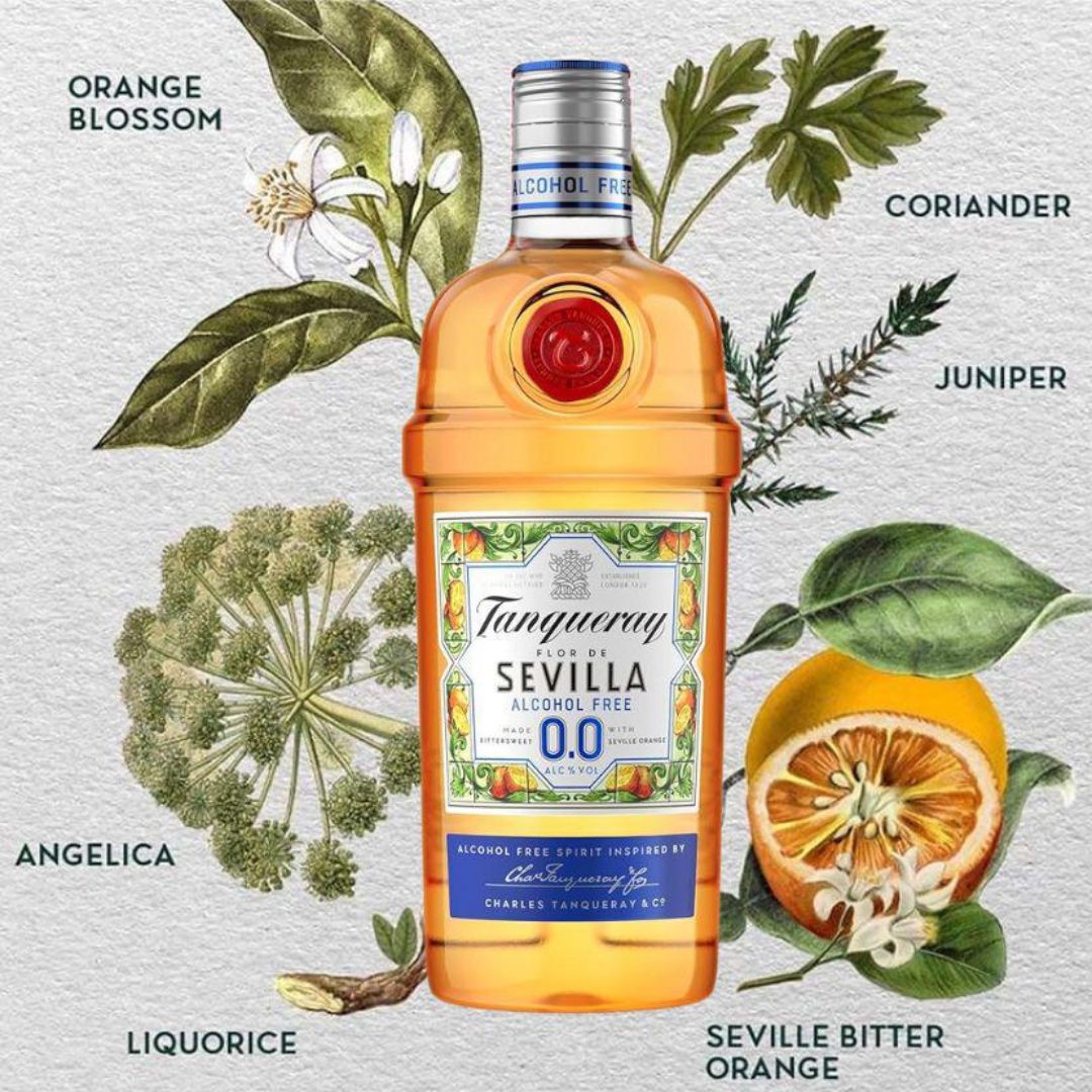 Tanqueray 0.0 - Flor de Séville - Gin