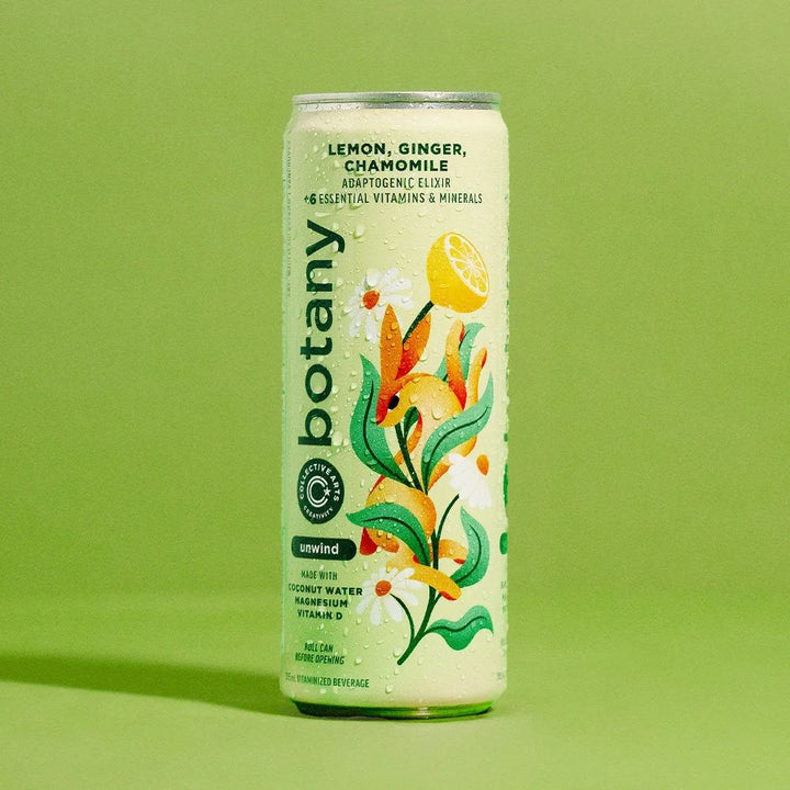 Collective Arts - Botany Adaptogenic Elixir - Lemon, Ginger, Chamomile