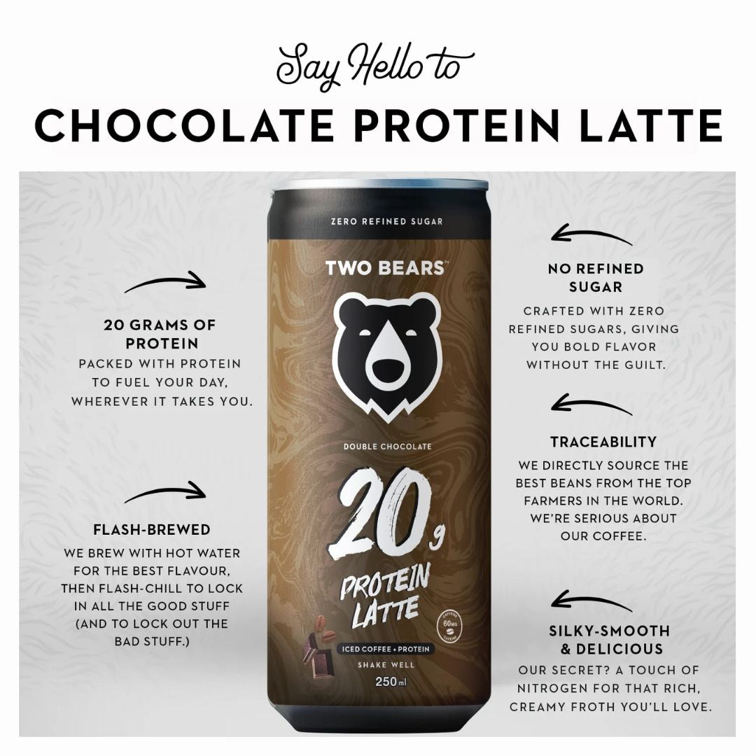 Two Bears - Double Chocolate Protein Latte