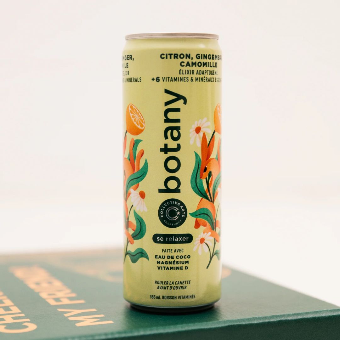 Collective Arts - Botany Adaptogenic Elixir - Lemon, Ginger, Chamomile