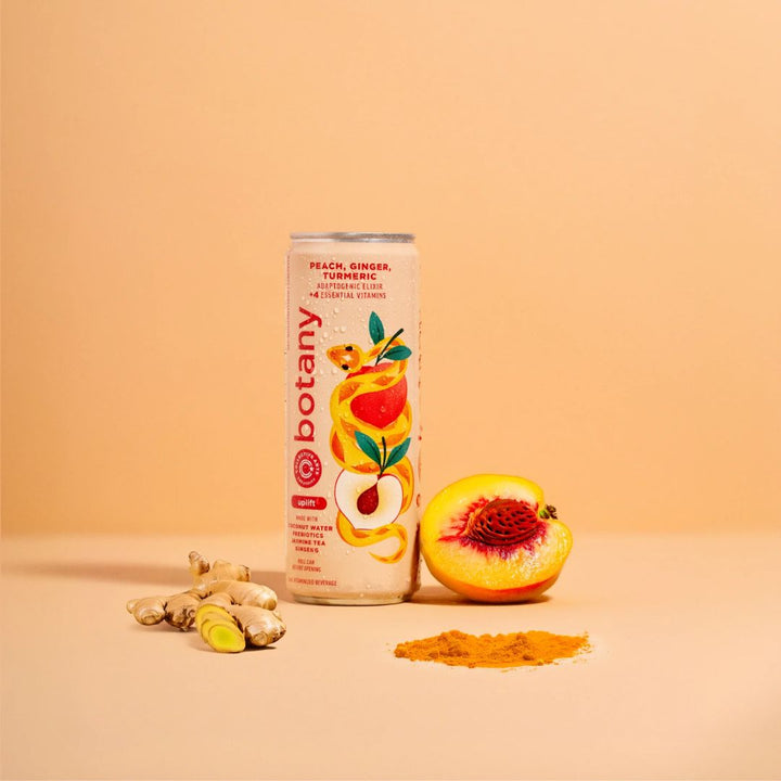 Collective Arts - Botany Adaptogenic Elixir - Peach, Ginger, Turmeric