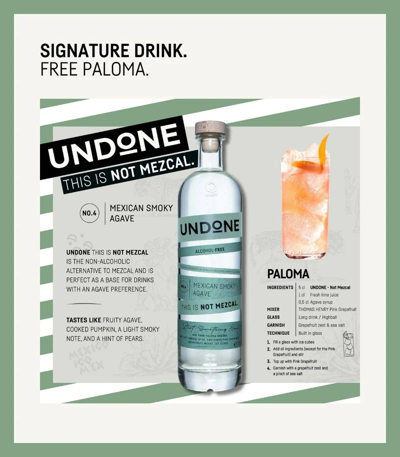 Undone - Mexican Smoky Agave - Mezcal