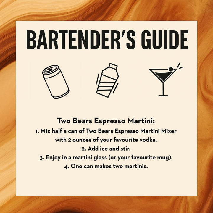 Two Bears - Mélange pour Martini Espresso