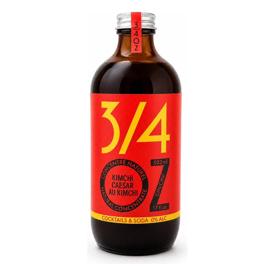 3/4 OZ - Kimchi Bloody + Caesar Mix 503 ml bottle