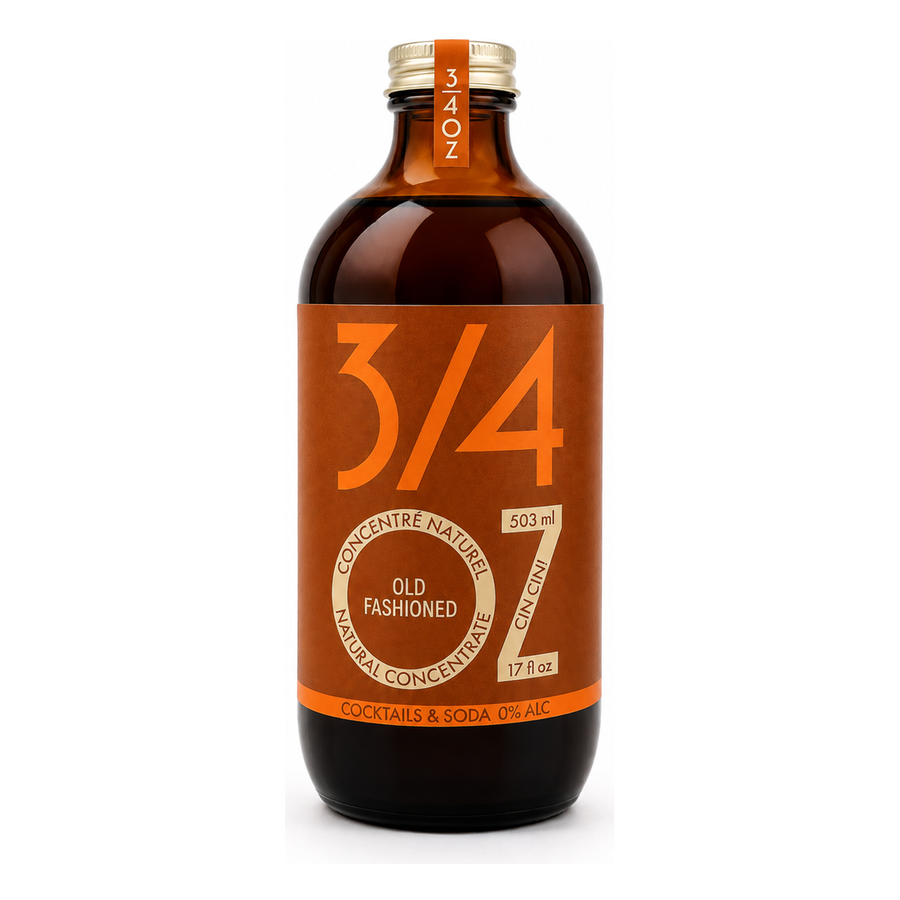 3/4 OZ - Old Fashioned Syrup 503 ml bottle