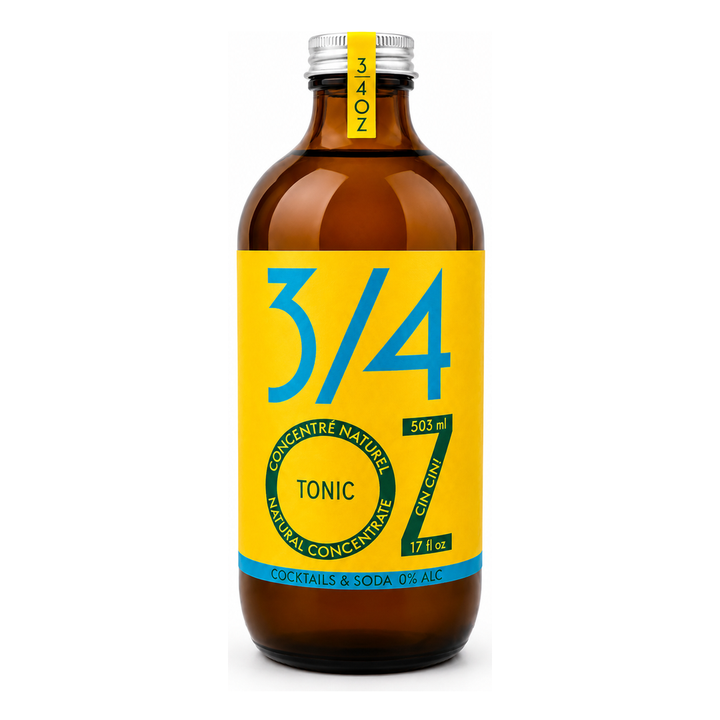 3/4 OZ - Handcrafted Tonic 503 ml bottle