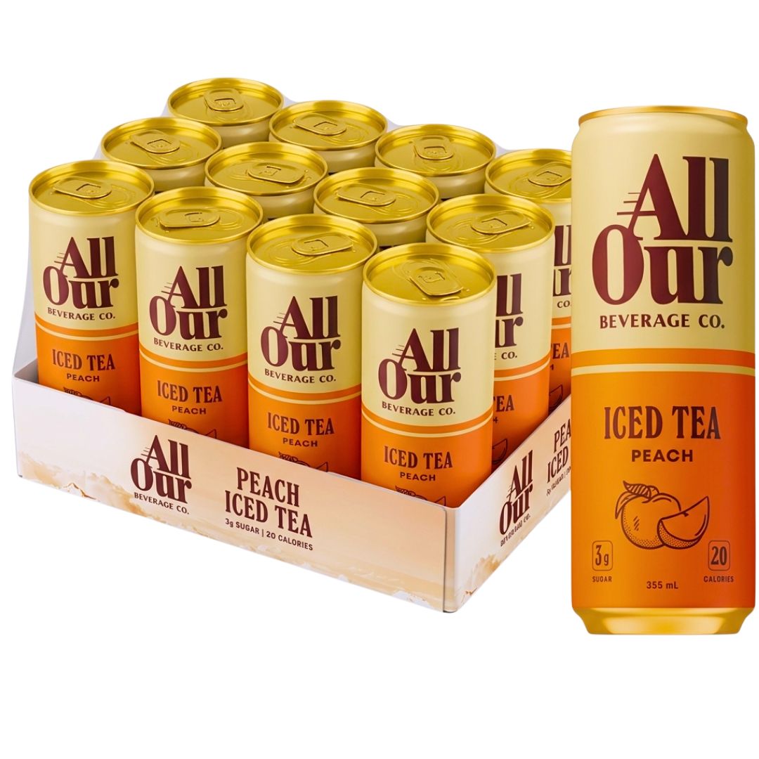 All Our Beverage Co. – Pêche Thé Glacé