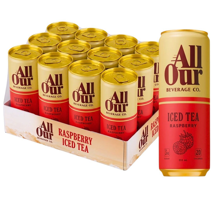 All Our - Low Sugar Raspberry Iced Tea