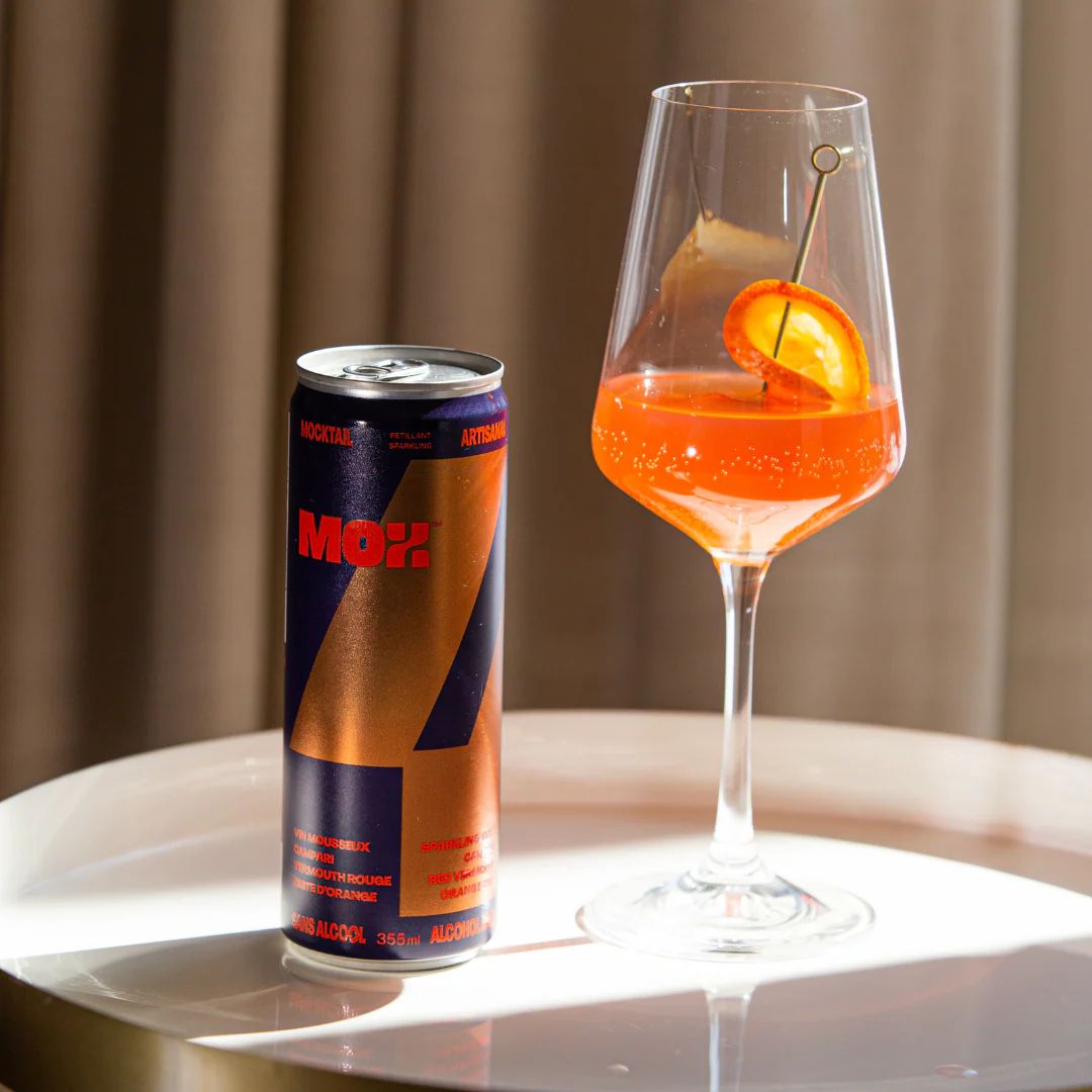 Mox Mocktails Non-Alcoholic Mox 4 Aperol Spritz - Upside Drinks