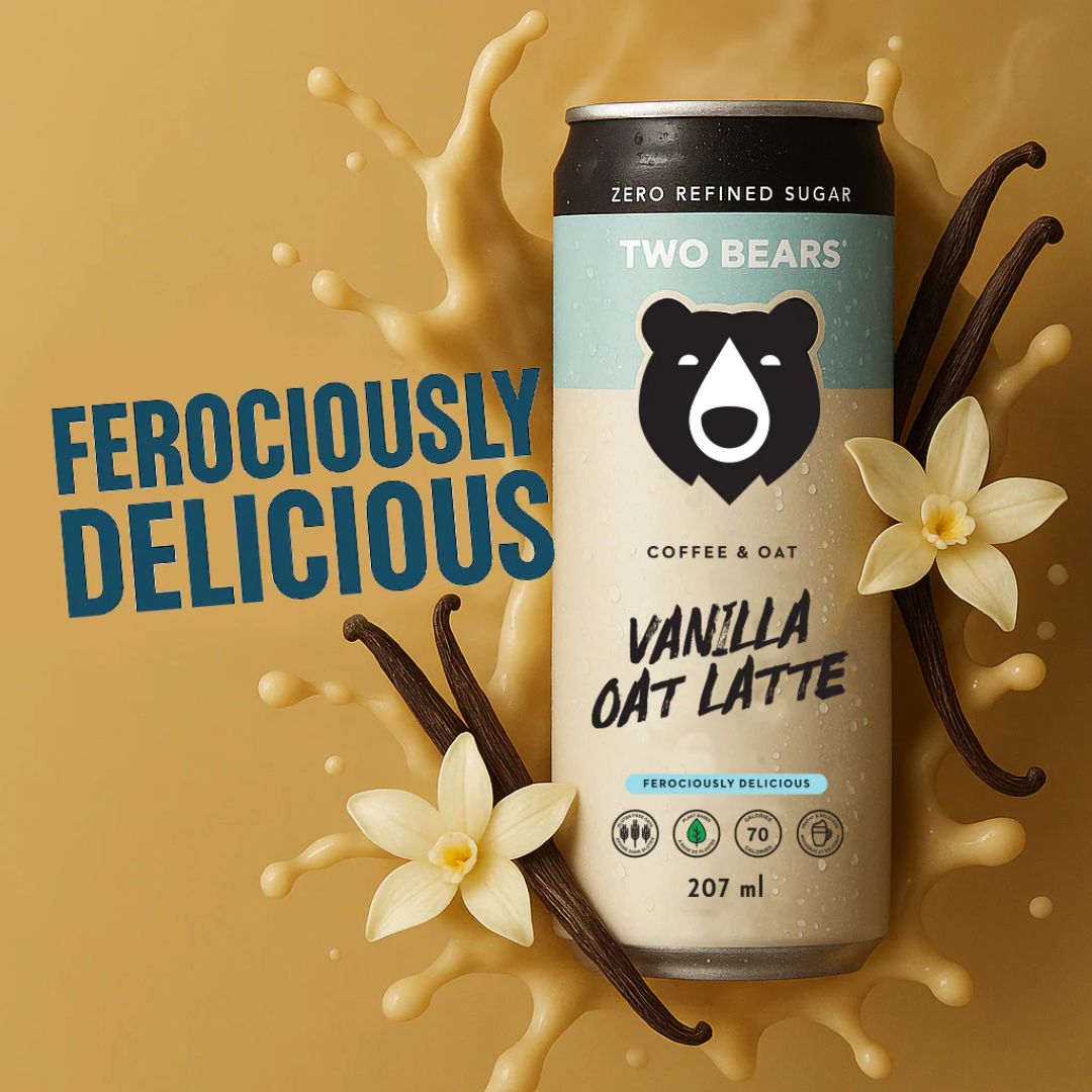 Two Bears - Frothed Vanilla Oat Latte