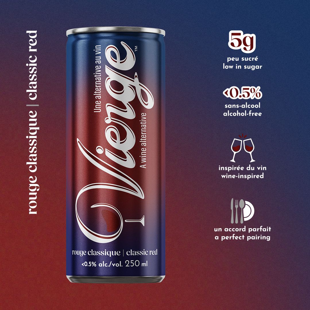 Vierge - Rouge Classique - Alternative au Vin