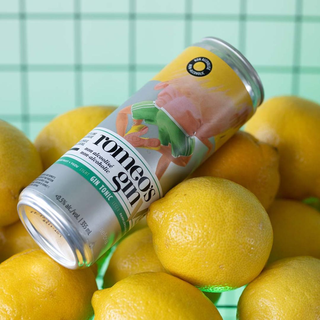 Romeo's - Light Tonic Pamplemousse Rose et Yuzu - Gin & Tonic