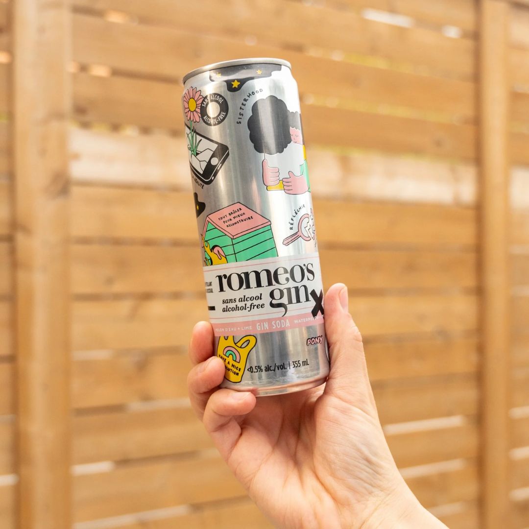 Romeo's Gin - Watermelon + Lime - Gin & Soda