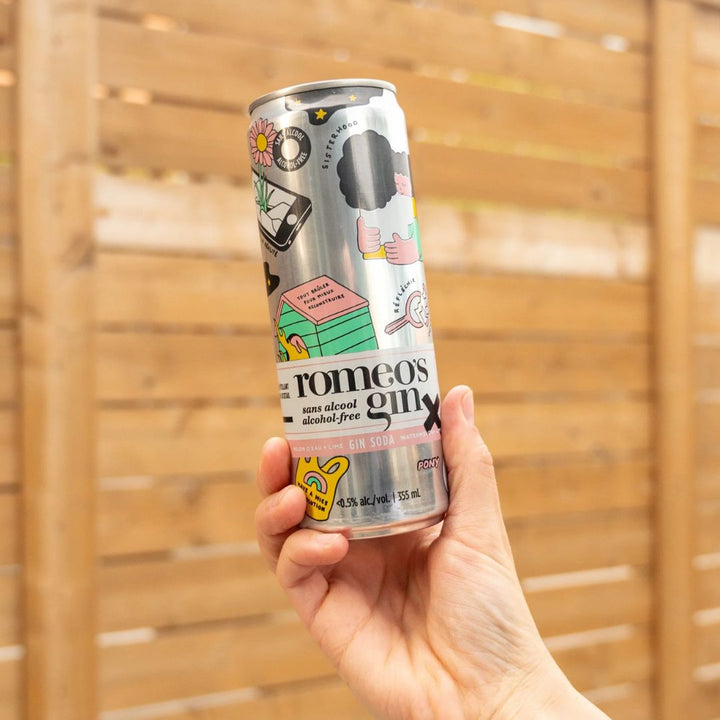 Romeo's Gin - Watermelon + Lime - Gin & Soda