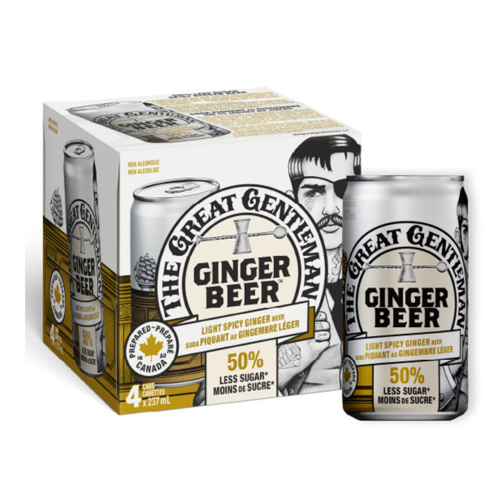 The Great Gentleman - Soda Piquant au Gingembre Léger